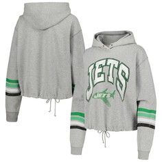 Пуловер с капюшоном 47 New York Jets, серый Now Foods