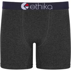 Трусы Ethika Mens MID Boxer Brief, темно-серый