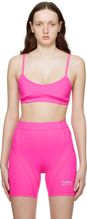 Розовый светлый спортивный бюстгальтер для йоги 7 DAYS Active