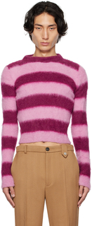 Розово-бордовый свитер с Фредди EGONlab