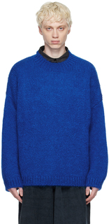 Синий свободный свитер Cordera
