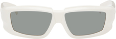 Белые солнцезащитные очки Rick Rick Owens
