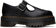 Черные оксфорды на гладкой платформе Bethan Dr. Martens