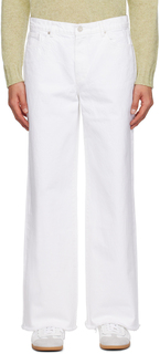 Белые широкие джинсы Recto