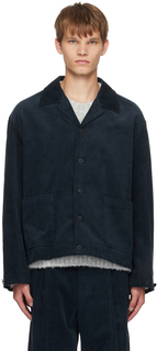 Темно-синяя куртка на пуговицах LE17SEPTEMBRE