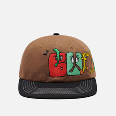 Кепка Butter Goods Zorched 6 Panel, цвет коричневый