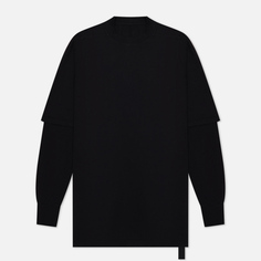 Мужской лонгслив Rick Owens DRKSHDW Luxor Hustler T, цвет чёрный, размер L