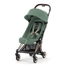 Коляска Coya Rosegold Leaf Green CYBEX