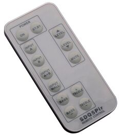 Пульт управления BIAMP SDQ5PIR-REM 912.1476.900/911.1476.900 инфракрасный, Remote control for SDQ5PIR-W/BL (упаковка ОЕМ)