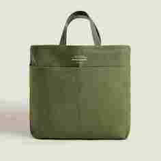 Сумка-тоут Zara Home Tote Bag x Saint Lazare, зеленый