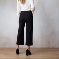 Женские укороченные брюки с широкими штанинами и супервысокой посадкой LC Lauren Conrad LC Lauren Conrad