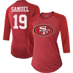 Футболка с длинным рукавом Majestic Threads San Francisco 49Ers, алый