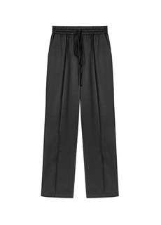 Черные женские брюки стандартного кроя с эластичной резинкой на талии İpekyol Ipekyol
