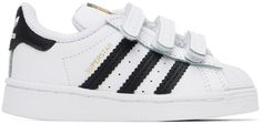 Adidas Kids Baby Бело-черные кроссовки Superstar