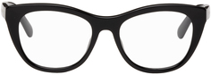 Черные блестящие очки «кошачий глаз» Stella McCartney