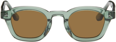 Зеленые солнцезащитные очки с логотипом Afield Out Edition AKILA