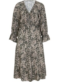 Платье из экологически чистой вискозы Bpc Bonprix Collection, коричневый
