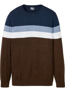 Пуловер удобного кроя Bpc Bonprix Collection, синий
