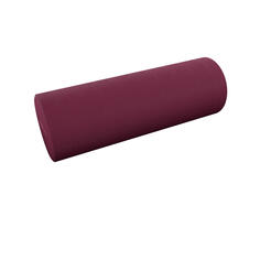 Мини ролик для пилатеса фитнес длина 38 см диаметр 13 см фиолетовый DOMYOS, сливовый цвет