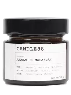 Свеча ароматическая Ананас и маракуйя Candle88