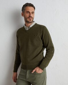 Мужской базовый свитер с v-образным вырезом из овечьей шерсти Lloyd&apos;s Lloyd's