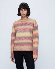 Разноцветный вязаный женский свитер Wild Pony, мультиколор