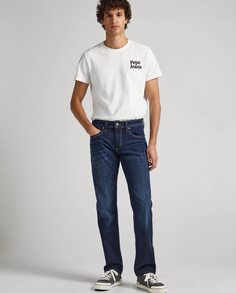 Мужские джинсы Regular Cash темно-синего цвета Pepe Jeans, синий