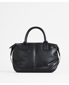 Черная стеганая сумка в стиле боулинга на молнии PACOMARTINEZ, черный
