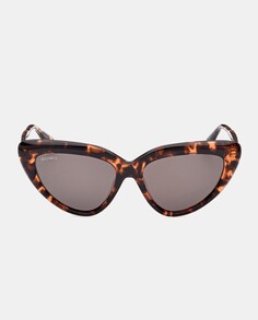 Женские солнцезащитные очки «кошачий глаз» из ацетата, гавана MAX&amp;Co., коричневый