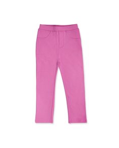 Розовые вязаные леггинсы для девочки с задними карманами Tuc tuc, черный