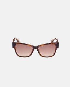 Женские солнцезащитные очки «кошачий глаз» цвета гавана MAX&amp;Co., коричневый