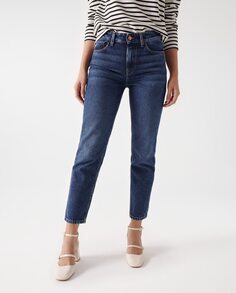 Женские джинсы-бойфренды с пятью карманами Salsa Jeans, синий