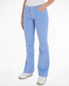 Женские брюки расклешенного кроя с низкой посадкой Sophie Tommy Jeans, светло-синий