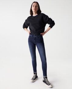 Women&apos;s Secret: джинсы скинни со средней посадкой Salsa Jeans, синий