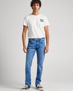 Синие мужские джинсы Regular Cash Pepe Jeans, синий