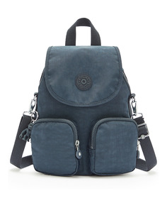 Универсальный женский рюкзак темно-синего цвета Kipling, темно-синий