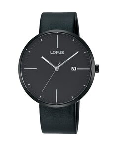 Woman Женские часы RH997HX9 из кожи и черного ремешка Lorus, черный