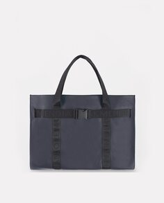 Темно-синяя сумка через плечо унисекс с логотипом на ручке Loreak Mendian, темно-синий