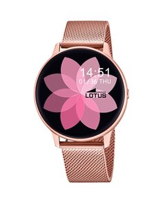 Умные часы 50015/A из розовой стали LOTUS, розовый