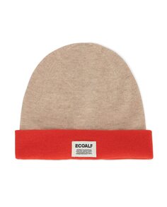 Двухцветная шапка тонкой вязки Ecoalf, мультиколор