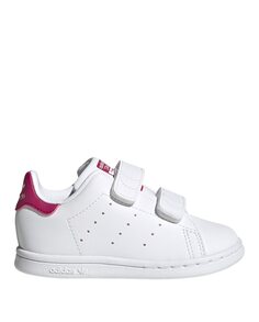 Adidas Originals Stan Smith CF детские повседневные кроссовки adidas, белый