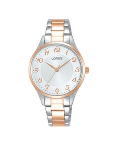 Женские часы Woman RG272VX9 со стальным и серебряным ремешком Lorus, серебро