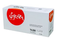 Картридж SAKURA TN2080 для Brother, черный, 700 к. HL-2130R/DCP-7055R