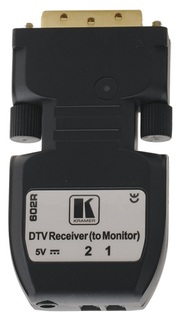 Комплект Kramer 602R/T передатчик и приемник сигнала DVI по волоконно-оптическому кабелю, кабель 2LC, много- или одномодовый, без HDCP, до 1500м