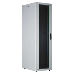 Шкаф напольный LANDE LN-DB22U6080-LG-BAAA DYNAmic Basic 22U 19 600x800x1121мм передняя дверь одинарное стекло, съемные боковые стенки, задняя съемна