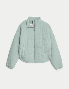 Стеганая куртка (6–16 лет) Marks &amp; Spencer, зеленый