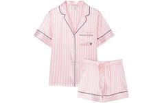 Домашний костюм Victoria&apos;s Secret, цвет pink stripes