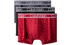 Мужские трусы Calvin Klein, 3 pack (black+red+grey)