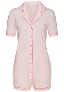 Короткий пижамный комплект VIVANCE, розовый