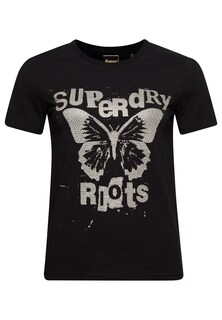 Рубашка Superdry, черный